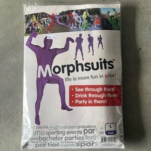 Purple Adult MorphSuit Costume! New!